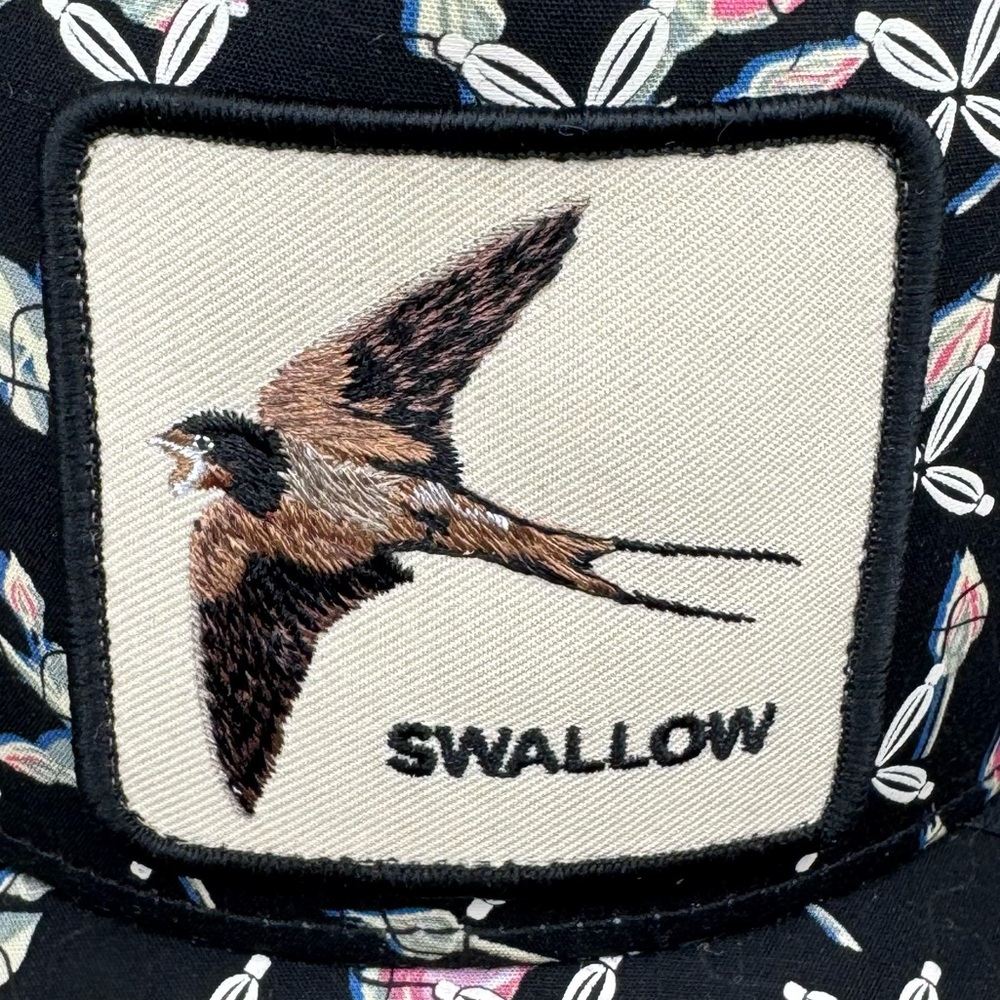Goorin Bros Swallow Rose Trucker Hat. DBLGLP Friday Drop. New in Box - Picture 6 of 12